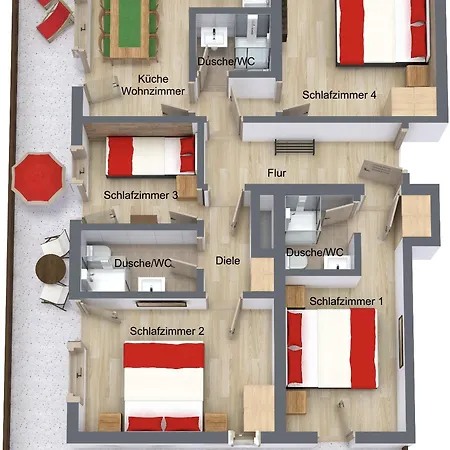 Apartamento Familiensuite Angerer In